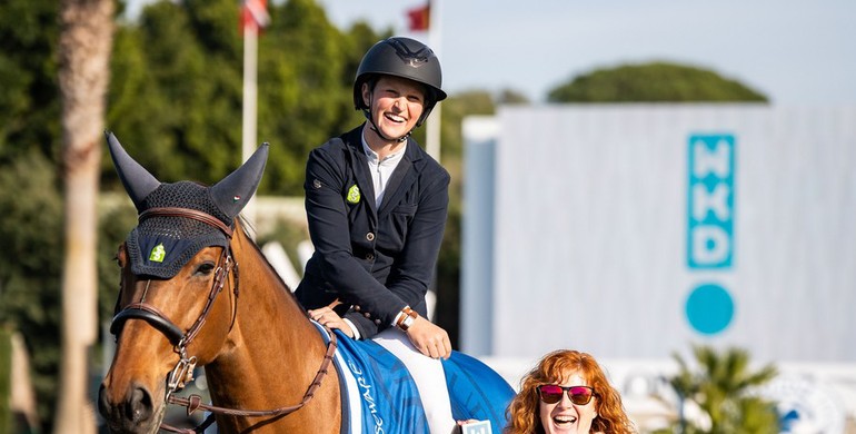 Hi There and Sanne Thijssen best in Thursday's CSI4* 1.50m WKD Big Tour at the Sunshine Tour