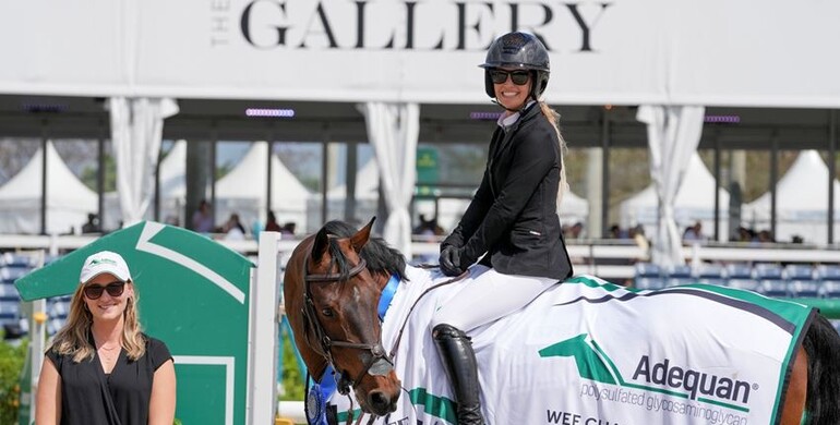 Ashlee Bond is best with Donatello 141 in CSI5* WEF Challenge Cup round 7