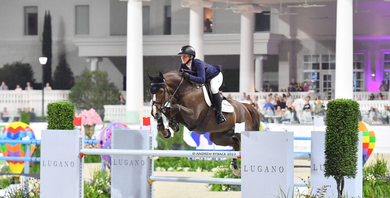 Samantha Schaefer and James Bond HX have a license to thrill in the $150,000 Lugano Diamonds Grand Prix CSI3*