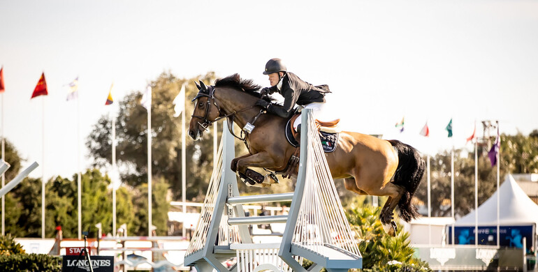 James Smith and Arkuga win the CSI4* 1.55m Diputación de Cádiz Grand Prix at the Sunshine Tour