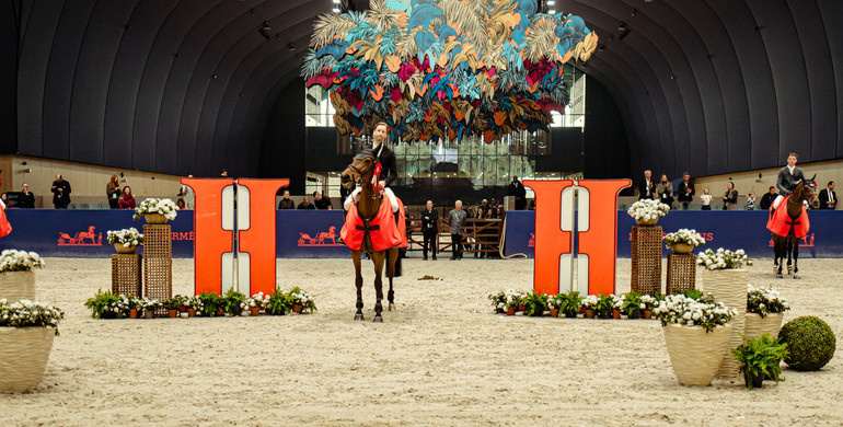 Pieter Devos and Irona van de Viking Z win the CSI5* 1.50m Prix de la Ville de Paris