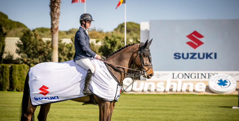 Pender posts the only clear to win the CSI4* 1.55m Suzuki Grand Prix at the Sunshine Tour