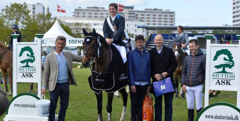 Ole Kristoffer Meland to the top in the Stutteri Ask Grand Prix in Odense