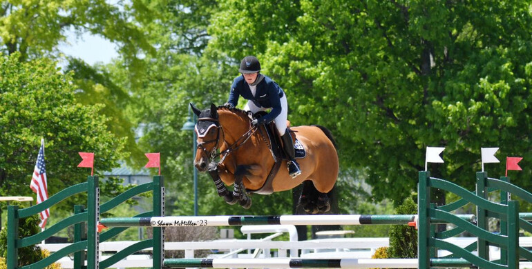 Cathleen Driscoll dominates the $38,700 1.45m Welcome Speed CSI3* to kick off the 2023 Kentucky Spring Horse Show