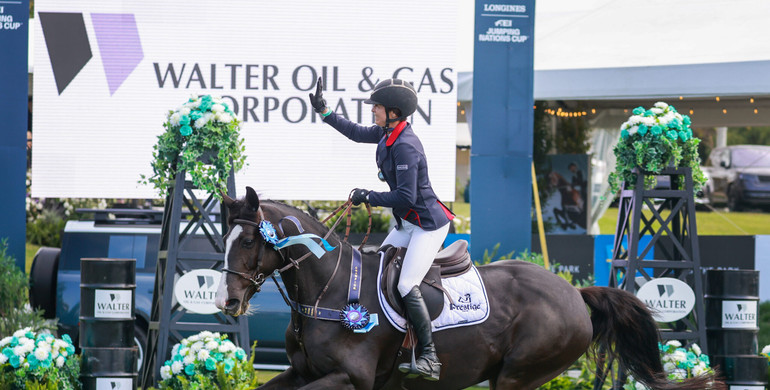 Keri Potter and Bisou are best in $77,300 CSI2* San Juan Capistrano International Grand Prix