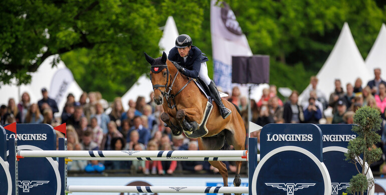 Gerrit Nieberg and Ben best in the CSI5* 1.60m Longines Grand Prix of Hamburg