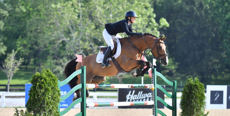 It paid Lauren Balcomb to ride first, winning the $145,100 Mary Rena Murphy Grand Prix CSI3* at the Kentucky Horse Shows Spring Classic