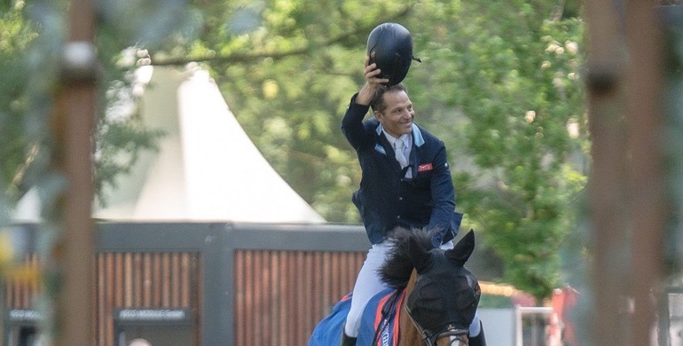 José Maria Larocca and Finn Lente win the CSI4* 1.50m Preis des Hessischen Ministerpräsidenten in Wiesbaden