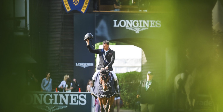 Marc Houtzager and Sterrehof's Dante N.O.P. best in the CSI4* 1.60m Longines Grand Prix of Wiesbaden