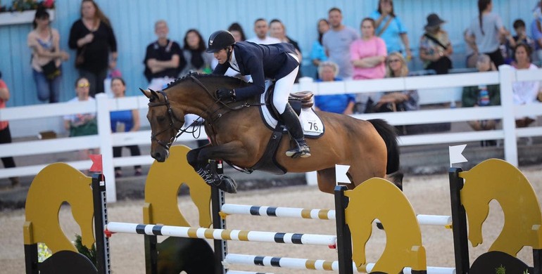 McLain Ward and First Lady win the CSI4* $38,700 Main Line Challenge at Devon Horse Show