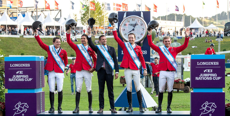 Swiss sweep to victory again in St. Gallen