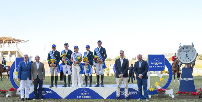 Ukraine victorious in Longines EEF Nations Cup of Athens