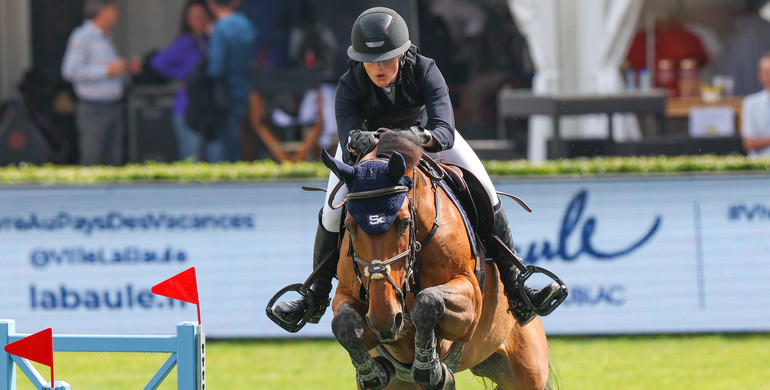Petronella Andersson and Odina Van Klapscheut quickest in the CSIO5* 1.45m Prix Bouygues Immobilier in La Baule
