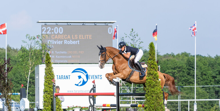 Olivier Robert and Careca LS Elite take the top honours in Friday's CSI4* 1.50m in Poznan