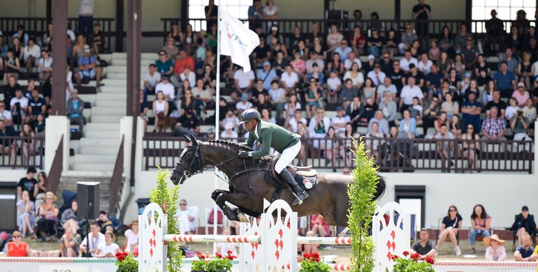 Abdelkebir Ouaddar and Istanbull v.h Oievaarshof best in the CSI4* Grand Prix of Poznan