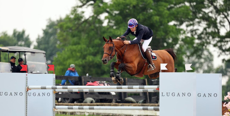 Karl Cook and Caracole de la Roque back on top with $100,000 Lugano Diamonds Grand Prix CSI2* win