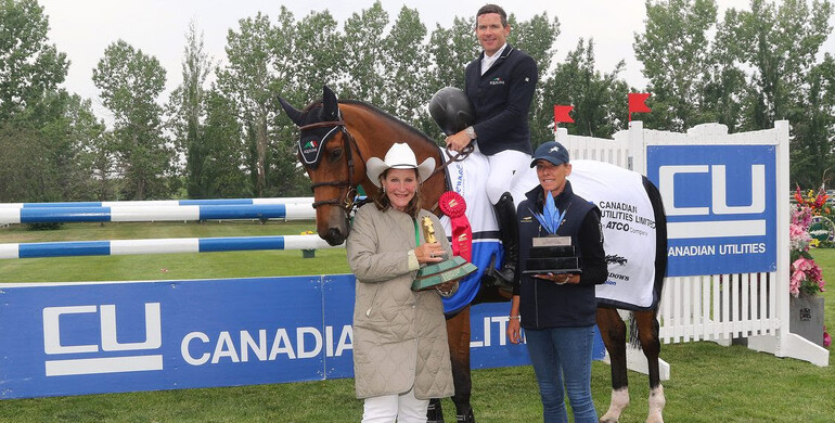 Conor Swail and Gamble win the Canadian Utilities CSI2* Grand Prix at Spruce Meadows