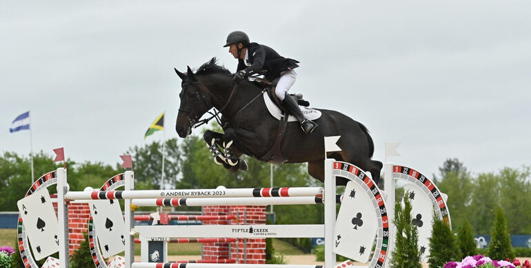 A special day for Jonathan McCrea: Gazelle ES wins $77,300 CSI2* Grand Prix in Traverse City
