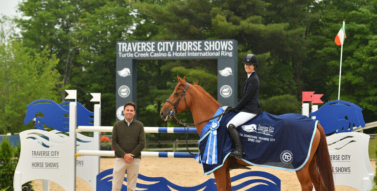 Third time's the charm for Alison Robitaille in $38,700 Downtown Traverse City CSI3* speed
