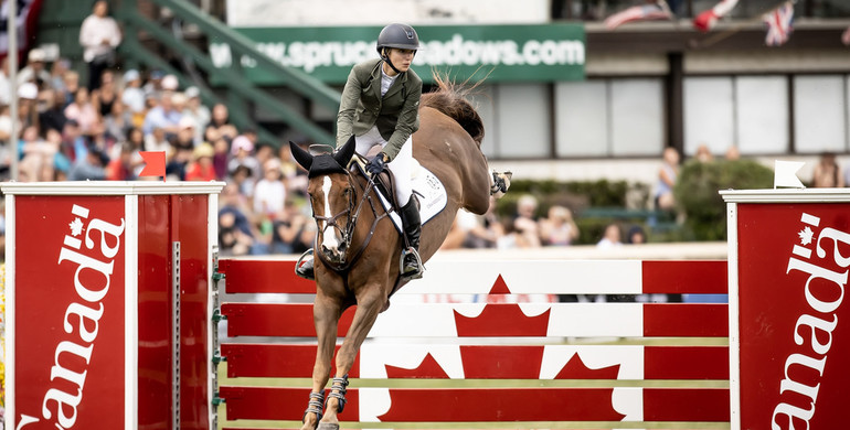 Lillie Keenan and Fasther top the CSI5* 1.60m RBC Grand Prix of Canada presented by Rolex