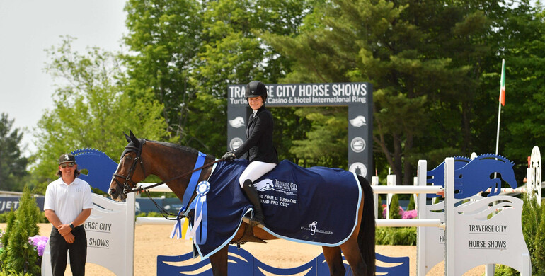 Katie Dinan and Brego R’N B find their rhythm in $145,100 4G Surfaces CSI3* Grand Prix