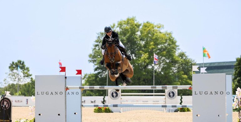 A promising partnership for Shane Sweetnam and Gilona AO with win in $100,000 1.50m Lugano Diamonds Grand Prix CSI3*