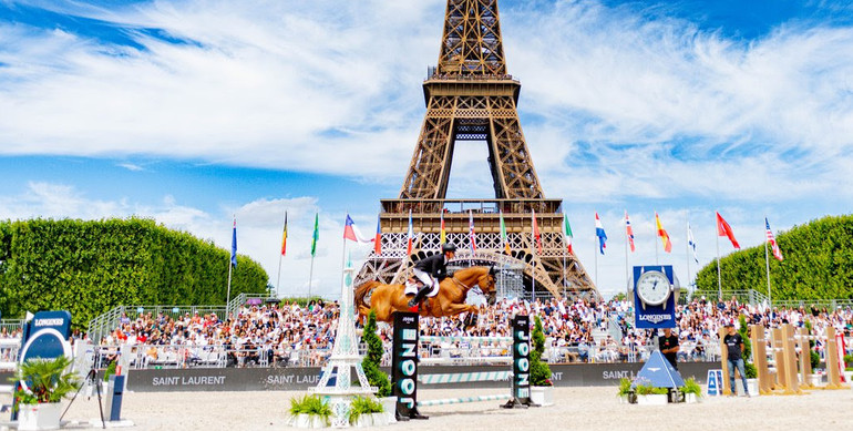 The riders for the Longines Global Champions Tour of Paris