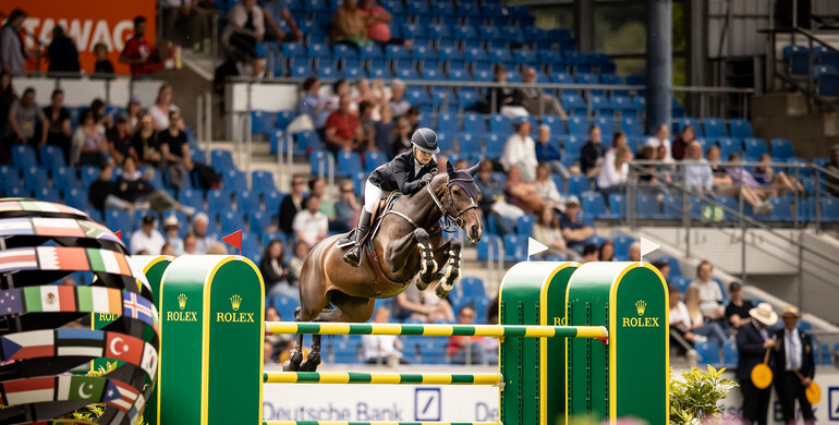 Evelina Tovek and Cortina kick off CHIO Aachen with a win