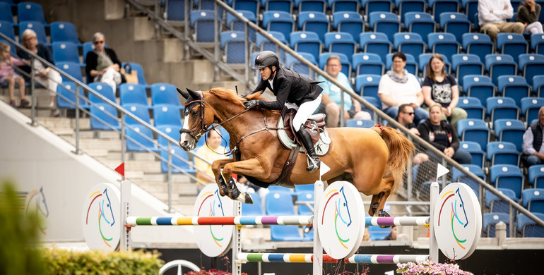 Marc Dilasser and E2K Abricot Ennemmelle fastest in the Prize of Handwerk at CHIO Aachen