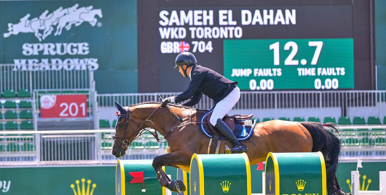 Sameh El Dahan and WKD Toronto win CSI5* 1.50m The Herd at Spruce Meadows 'Pan American'