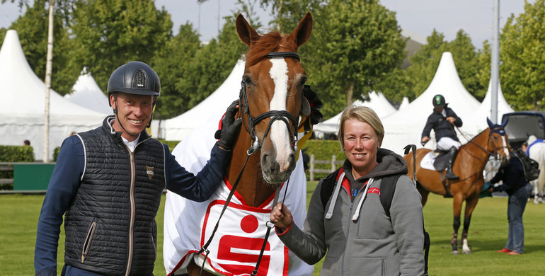 Mario Stevens and Fairmont E take the first class at CHIO Aachen