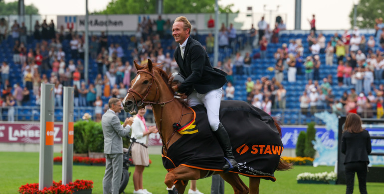 Home win for David Will and Zaccorado Blue in the STAWAG Prize at CHIO Aachen 2023