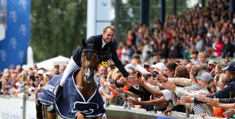 Richard Vogel and Cepano Baloubet take it up a notch in the CSIO5* 1.55m Allianz Prize at CHIO Aachen