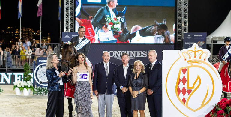 Donatello d'Auge and Julien Epaillard top the Longines Global Champions Tour Grand Prix du Prince de Monaco