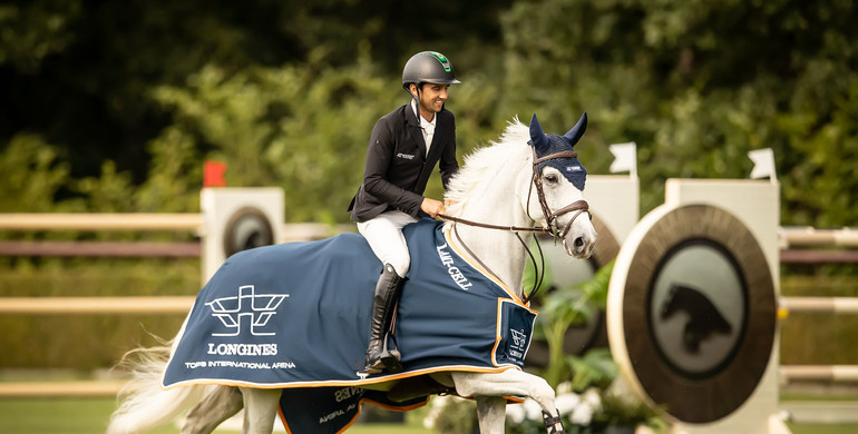 MODOLO ZANOTELLI, Marlon, (BRA), AD Clouwni during First round Individual  competition at Alltech World Equestrian Games at Stade Michel D' Ornano,  Caen - France - Equilife World