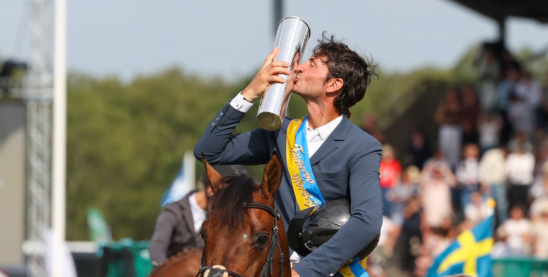Steve Guerdat and Easy Star de Talma win the Falsterbo Derby