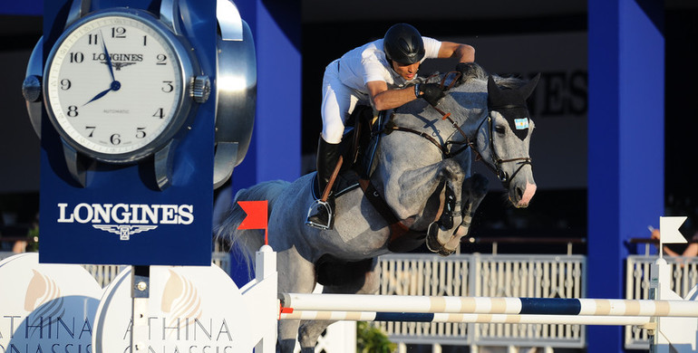 Jose Maria Larocca with a win in Friday's biggest class in St. Tropez