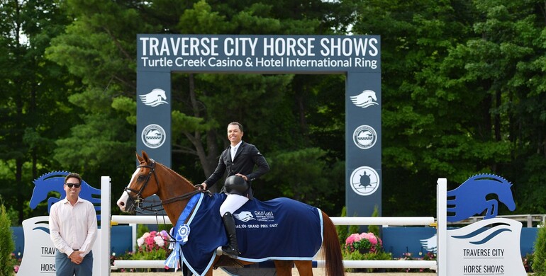 Kent Farrington clinches one-two finish in $145,100 CSI3* Grand Prix of Michigan