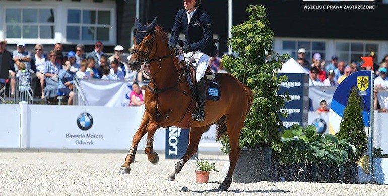 Douglas Lindelöw leads the way in the Grand Prix in Sopot