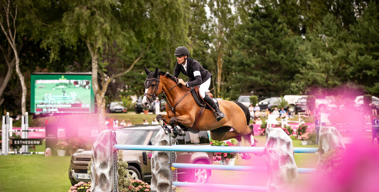 Henrik von Eckermann and Iliana win the CSI5* 1.55m Prix Mars & Co at Jumping International Dinard 2023
