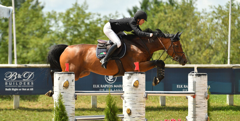 McKayla Langmeier and Jiselle NS land $38,700 GFL Environmental CSI3* Welcome Stake win