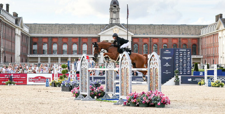 Nicola Pohl secures her first-ever Longines Global Champions Tour victory in London