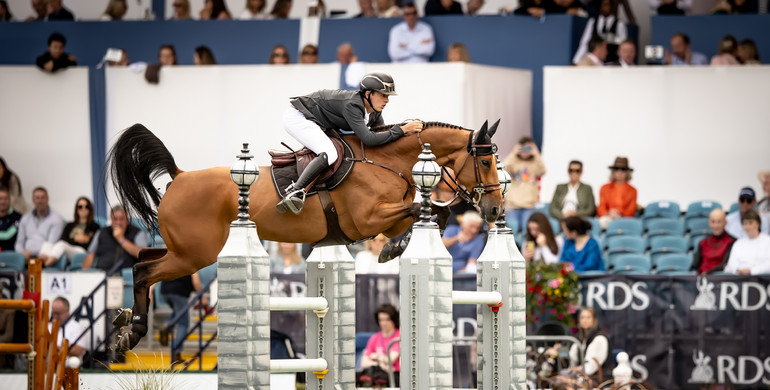 Bertram Allen and Edison de Hus win the CSIO5* 1.50m Dublin Stakes sponsored by H5 Sport Horses