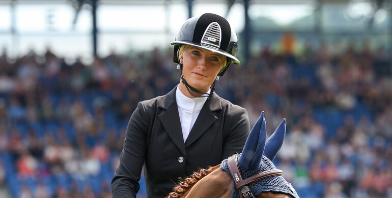 Jana Wargers and Dorette win the CSI4* 1.55m Grand Prix at Sentower Park