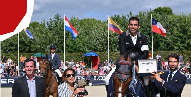 Mariano Martinez Bastida and Belano vd Wijnhoeve Z best in CSI4* 1.55m Grand Prix Longines de la Région Normandie