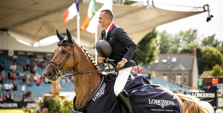 Francois Xavier Boudant and Brazyl du Mezel bring the Longines International Grand Prix of Ireland back to France