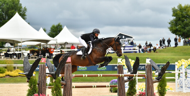 Baylee McKeever and Carlee McCutcheon earn gold medals at 2023 FEI North American Youth Championships