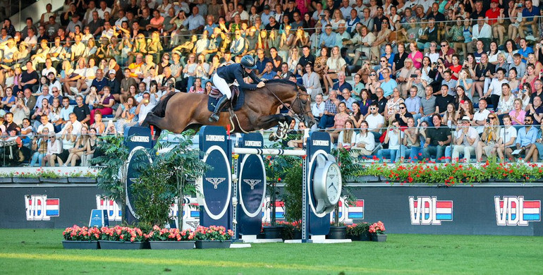 Home win for Sanne Thijssen and Con Quidam RB in the Longines Global Champions Tour Grand Prix of Valkenswaard