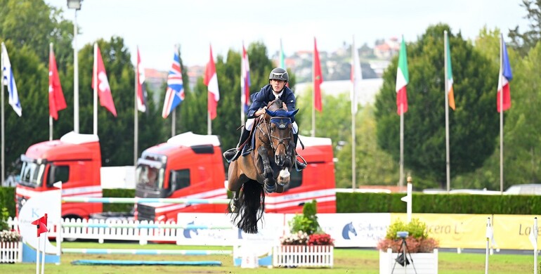 Harry Allen and Calculatus win the CSI4* 1.60m Grand Prix of Gijon