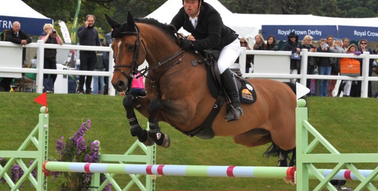 Robert Whitaker with Friday's biggest win at Bolesworth